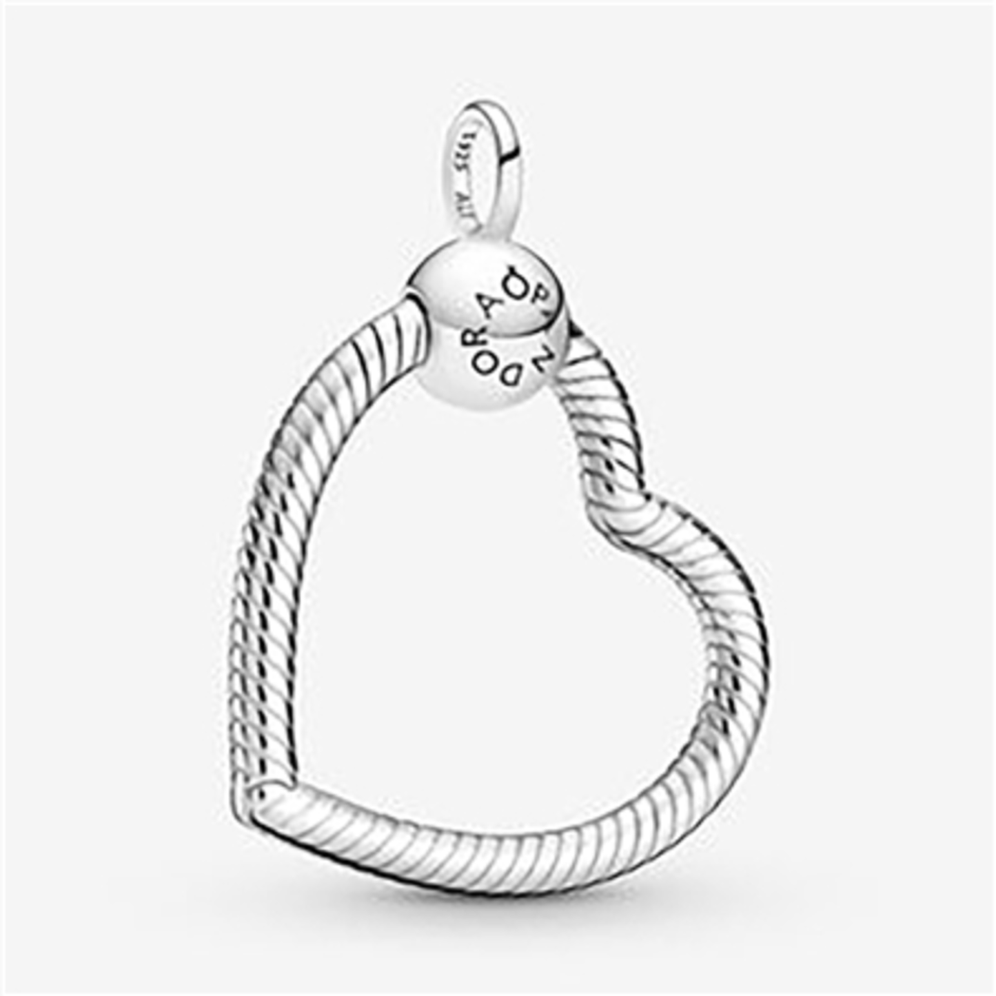 HEART O PENDANT, SILVER