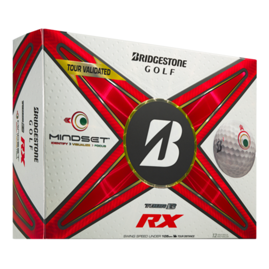 BRIDGESTONE TOUR B RX MINDSET GOLF BALLS
