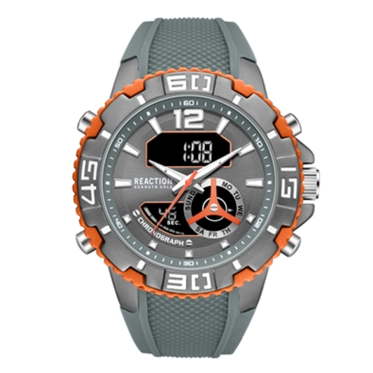 MEN'S ANA-DIGI WATCH, GREY, STANDARD