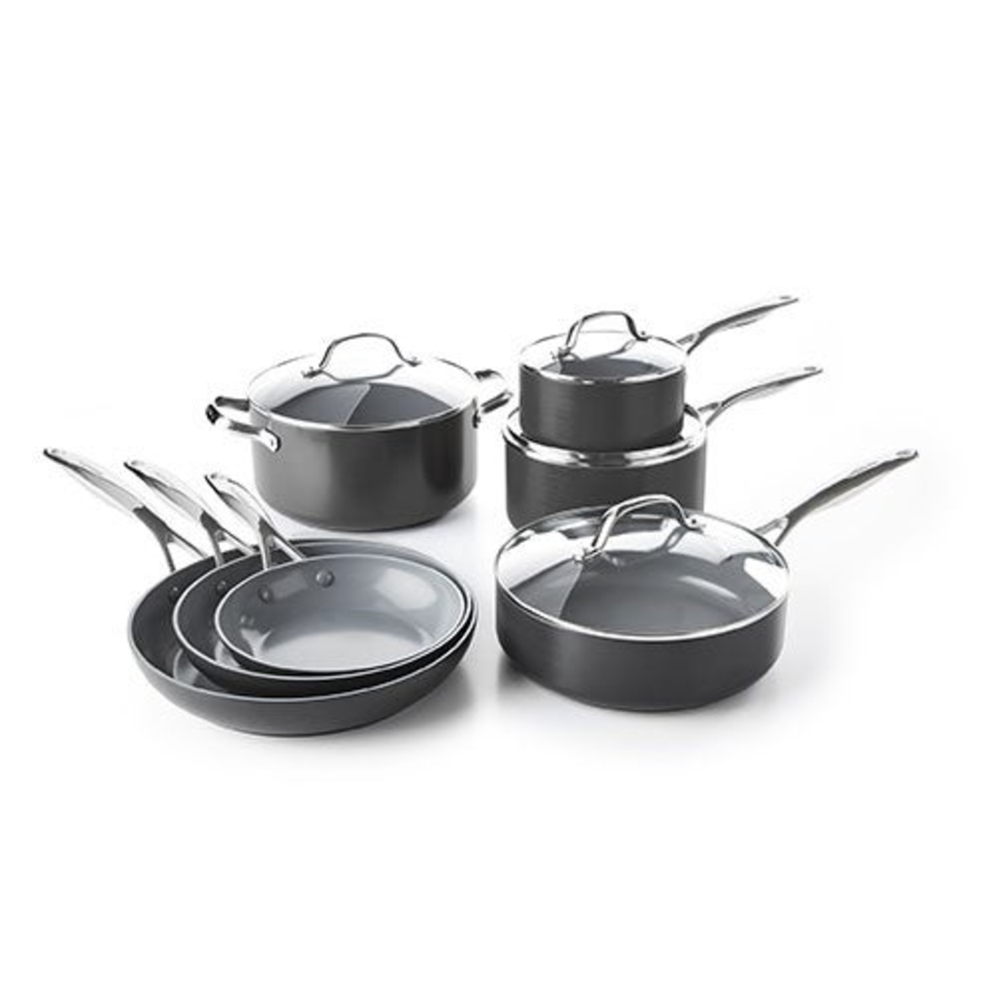 VALENCIA PRO 11PC CERAMIC NONSTICK COOKWARE SET