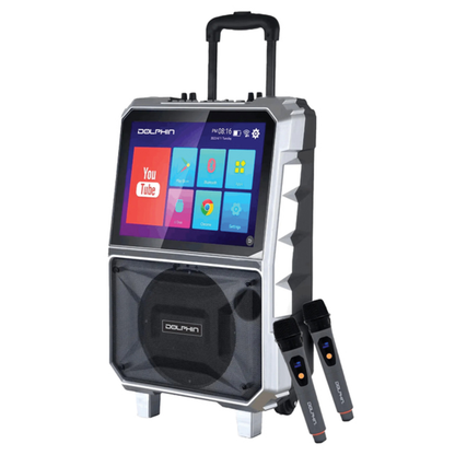 8IN PRT KRAOK SPKR W/SCRN