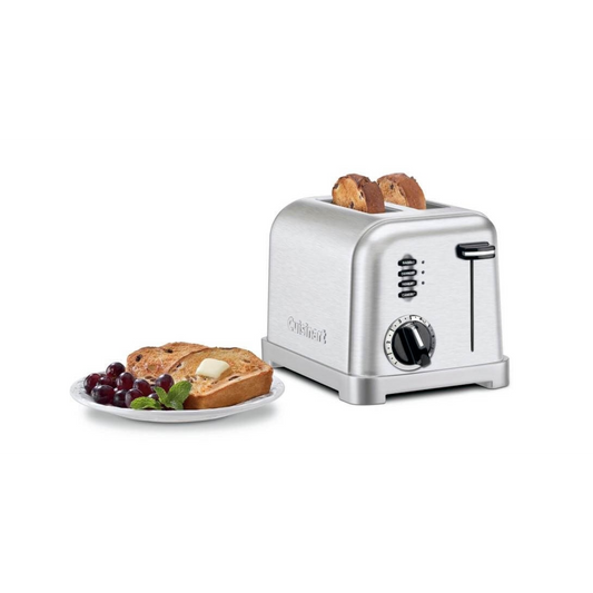 CUISINART METAL CLASSIC 2-SLICE TOASTER - STAINLESS STEEL