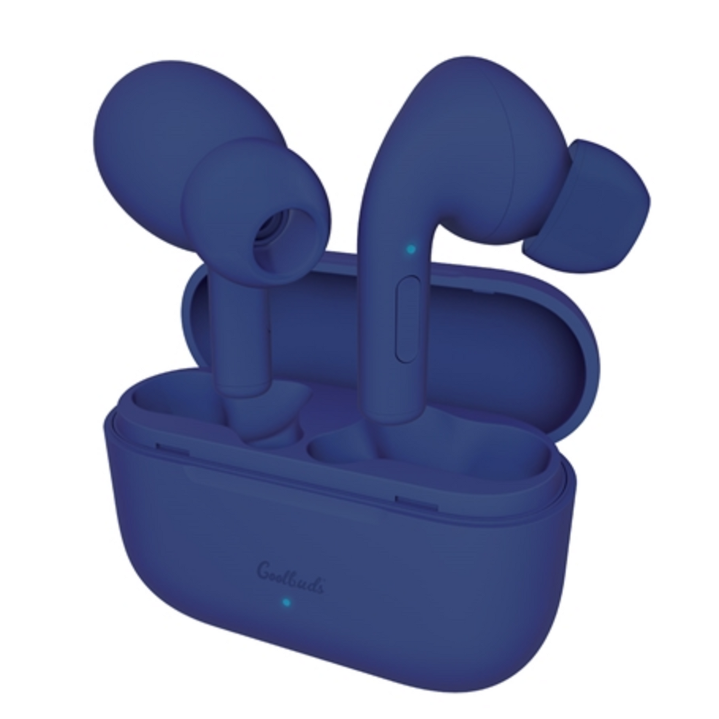 TRUE WIRELESS EARBUDS WITH CHARGING CASE, NAVY