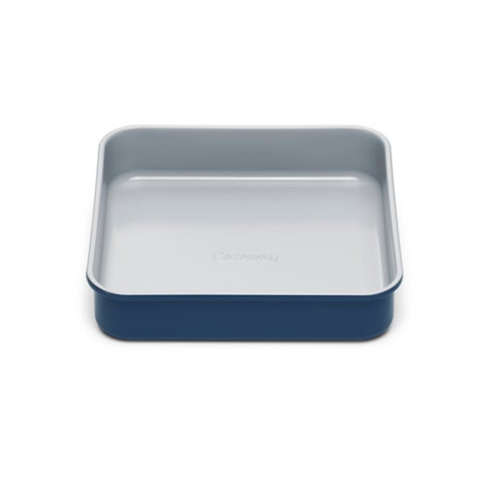 NONSTICK CERAMIC SQUARE PAN NAVY