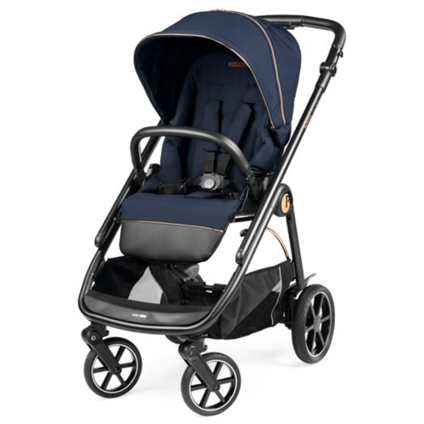 VELOCE COMPACT & LIGHTWEIGHT STROLLER W/ REVERSIBLE SEAT BLUE SHINE