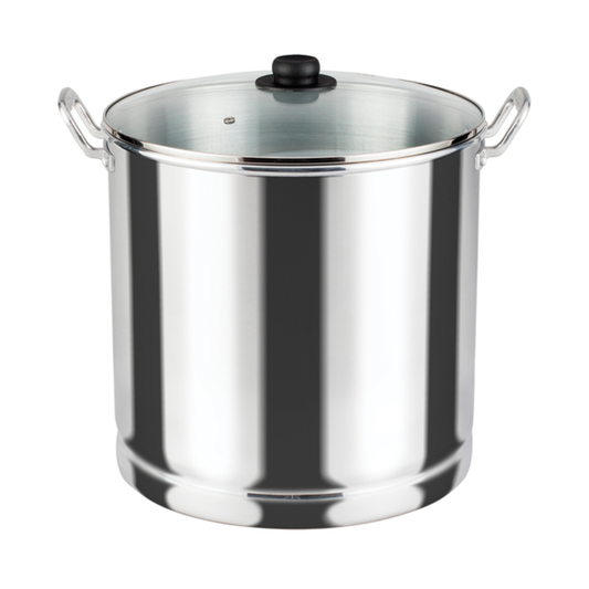 32QT STMR WITH GLASS LID