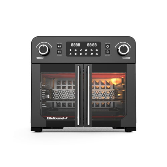 24.5QT FRENCH DOOR AIR FRYER CONVECTION COUNTERTOP OVEN