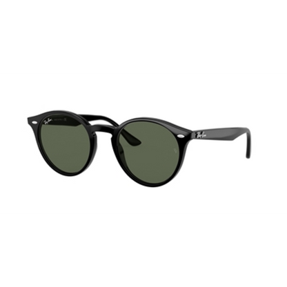 ROUND UNISEX NON POLAR SUNGLASSES, BLACK, 49