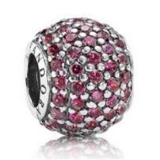 RED PAVE LIGHTS CHARM