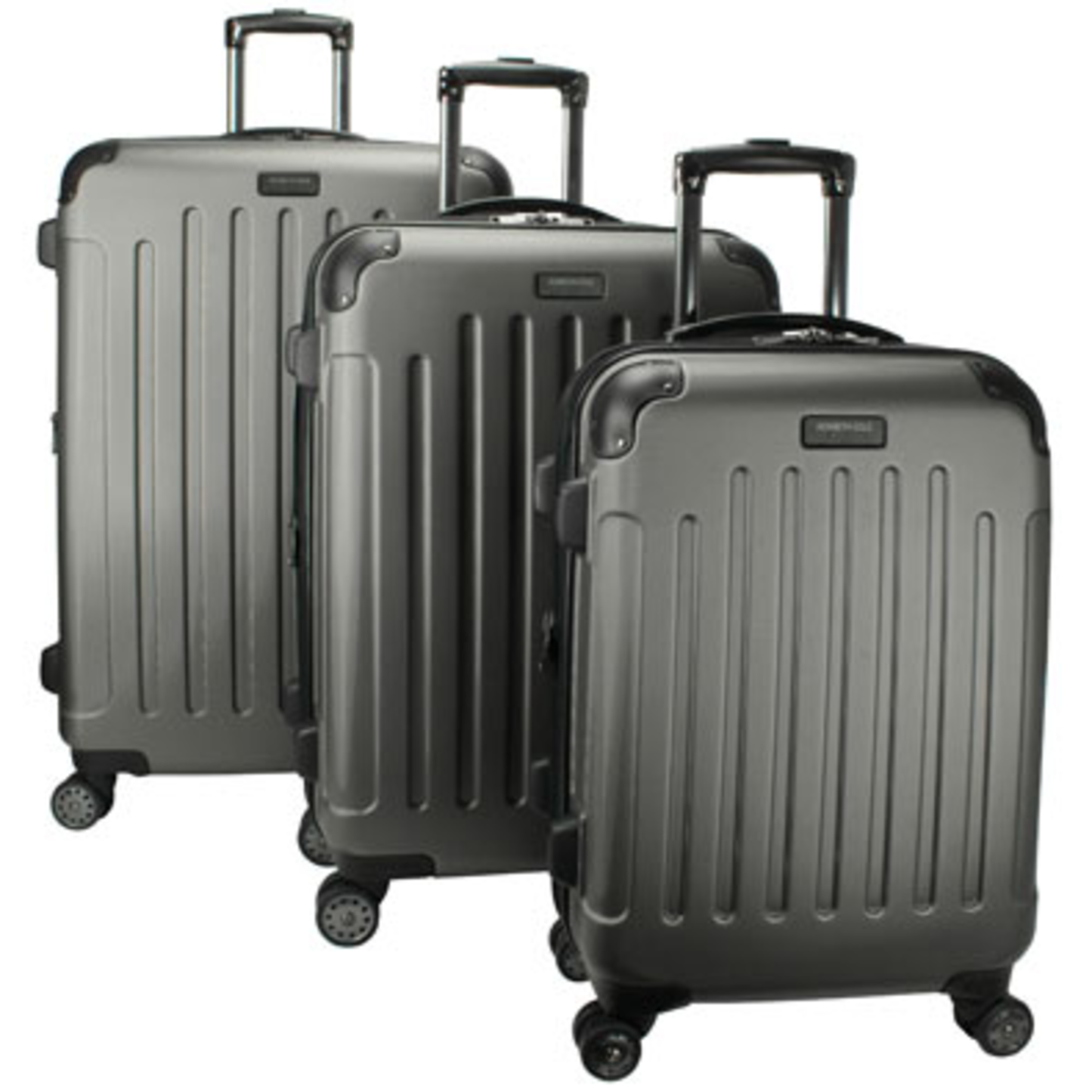 RENEGADE 8-WHEEL LUGGAGE SET, SILVER, 20,24,28