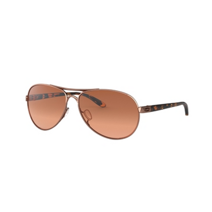 FEEDBACK WOMEN'S NON-POLAR SUNGLASSES, ROSE GOLD, BROWN GRADIENT, 59