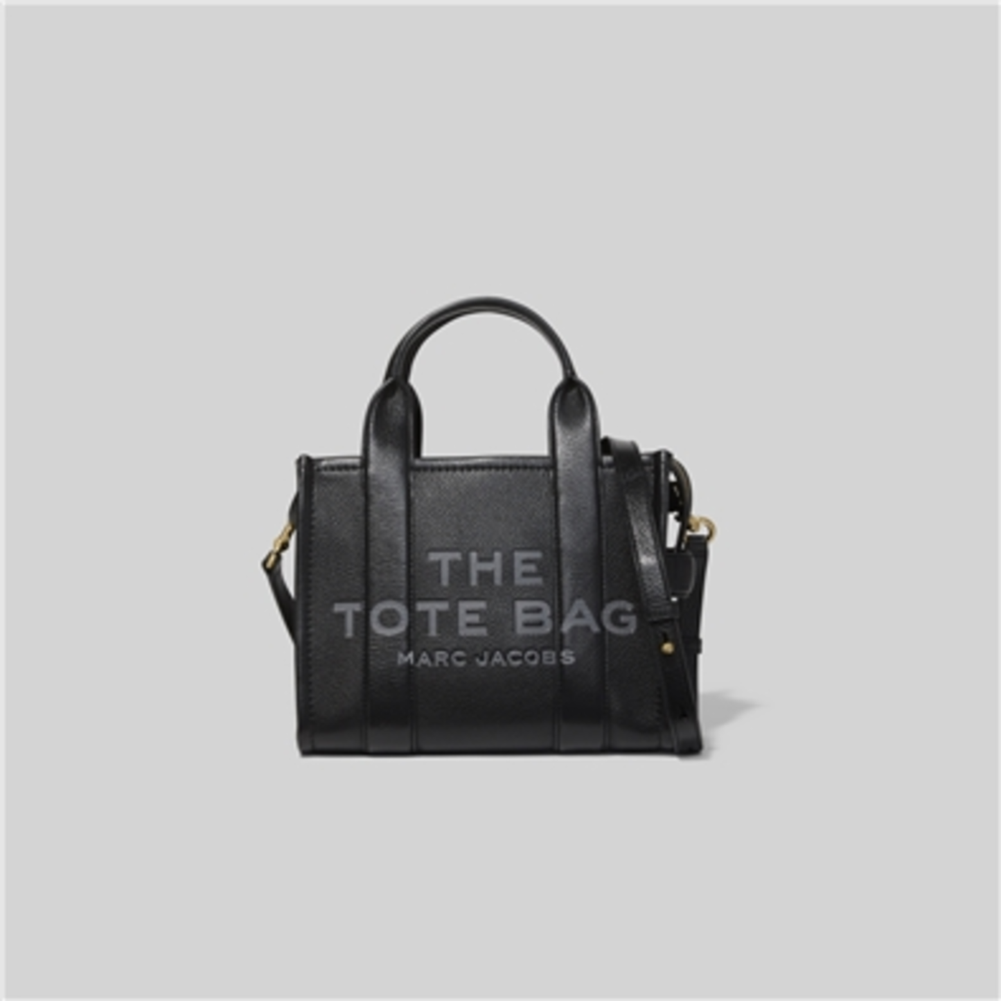 THE SMALL TOTE, BLACK, 13"X6"