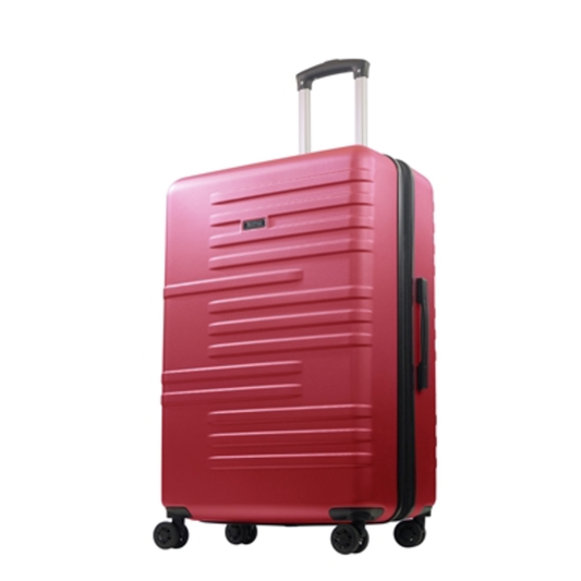 HARDSIDE LUGGAGE WITH EXPANSION, RED, 30"