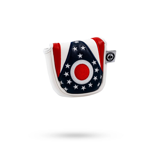 OHIO STATE FLAG - MALLET PUTTER COVER