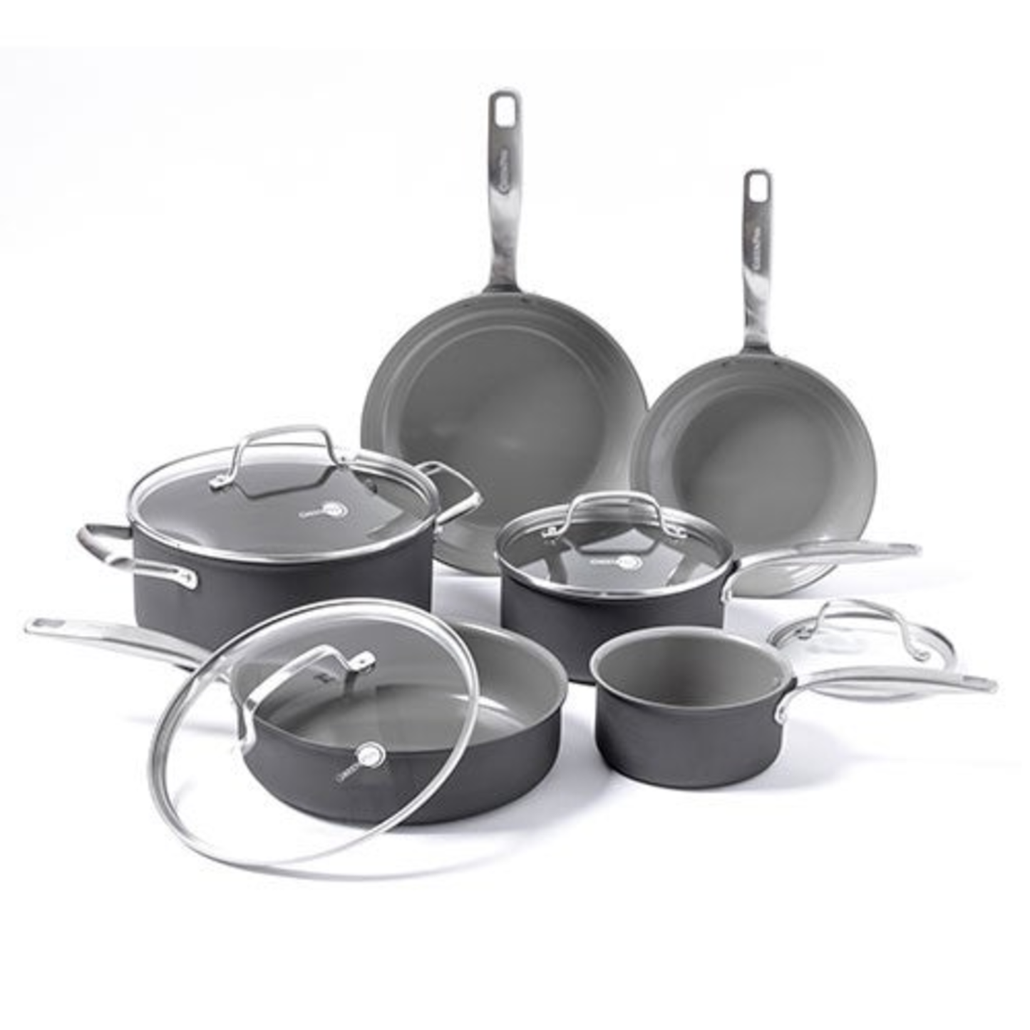 CHATHAM 10PC CERAMIC NONSTICK COOKWARE SET