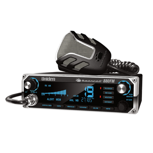 CB RADIO W/7COLOR LCD