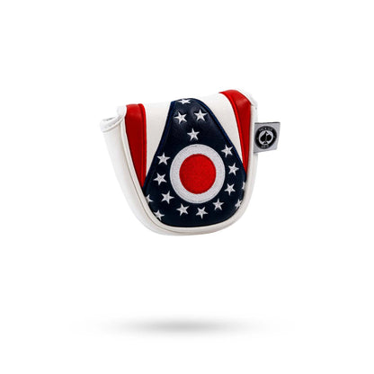 OHIO STATE FLAG - MALLET PUTTER COVER