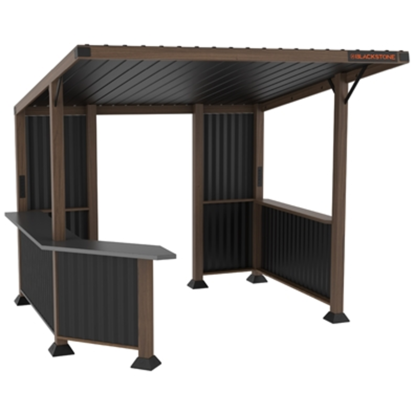 BAR AND GRILL PAVILION, 10' X 10'