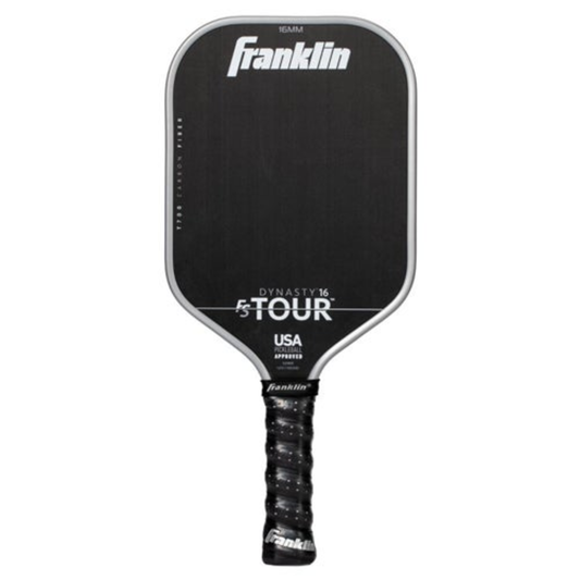 FS TOUR DYNASTY SERIES 16MM ENLONGATED PICKELBALL PADDLE GRAY