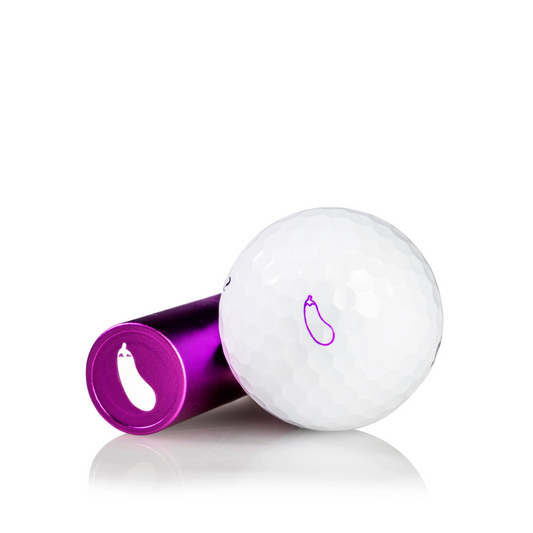 EGGPLANT BALL STAMP