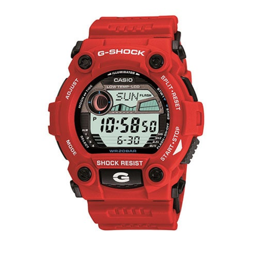 G-SHOCK RESCUE DIGITAL WATCH RED