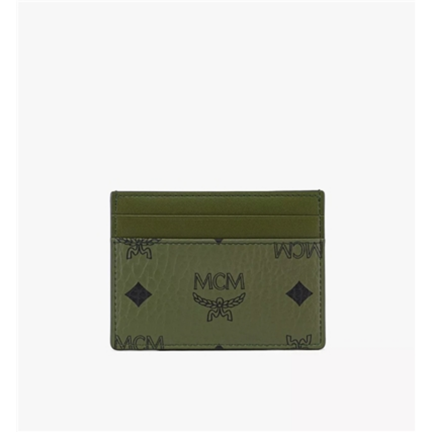 AREN CARD CASE IN VISETOS, KHAKI MOSS, MINI