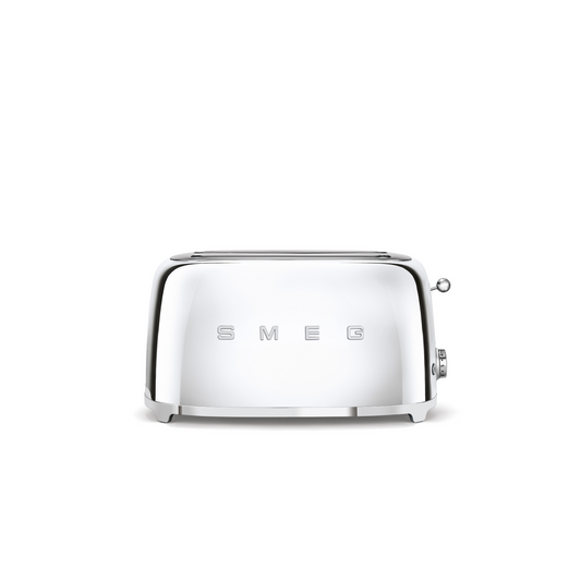 SMEG 50'S RETRO STYLE AESTHETIC 4 SLICE TOASTER - STAINLESS STEEL