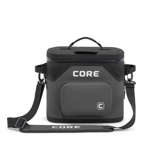 CLIMAKEEP MAGNETIC 12 CAN SOFT COOLER CHARCOAL