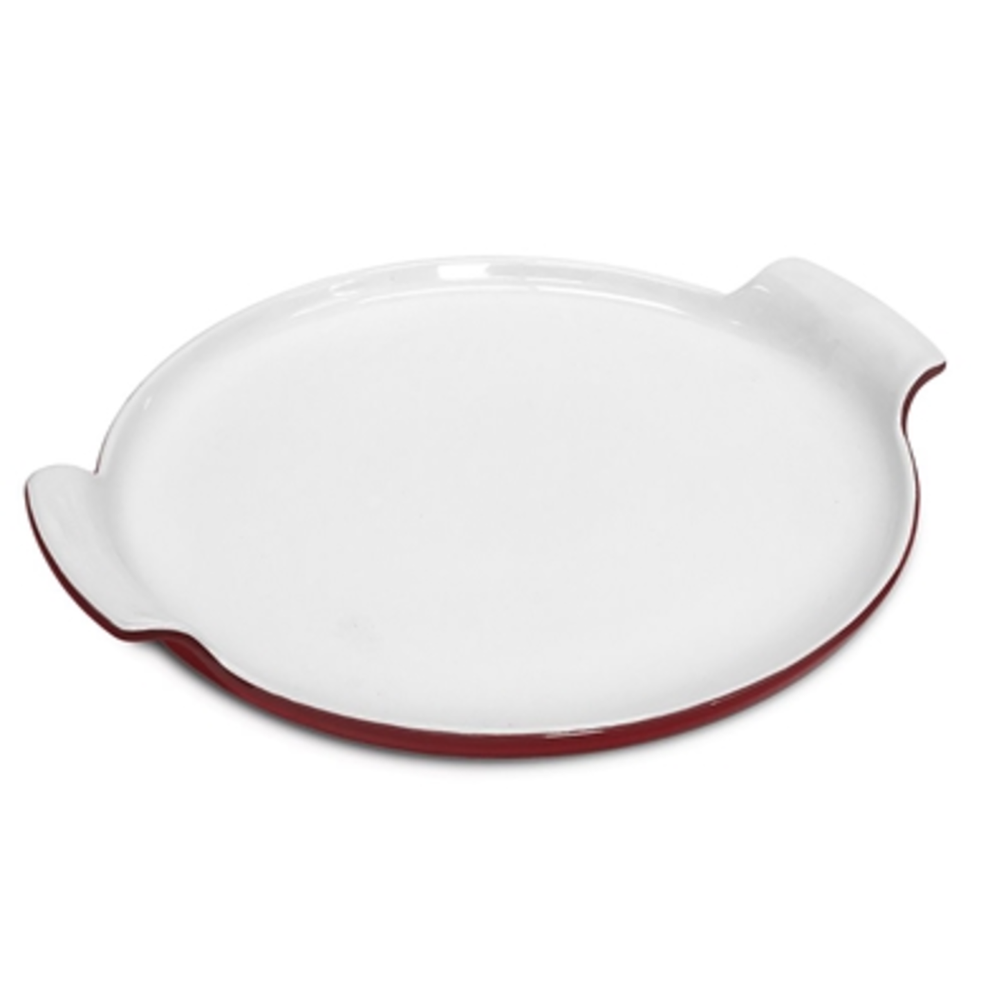 ROUND PIZZA STONE, RED, 14"