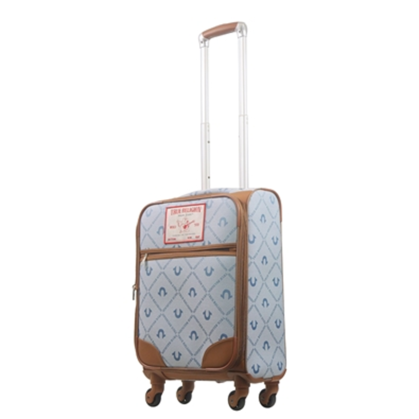 SOFT SIDED EXPANDABLE SPINNER LUGGAGE, DENIM, 23"