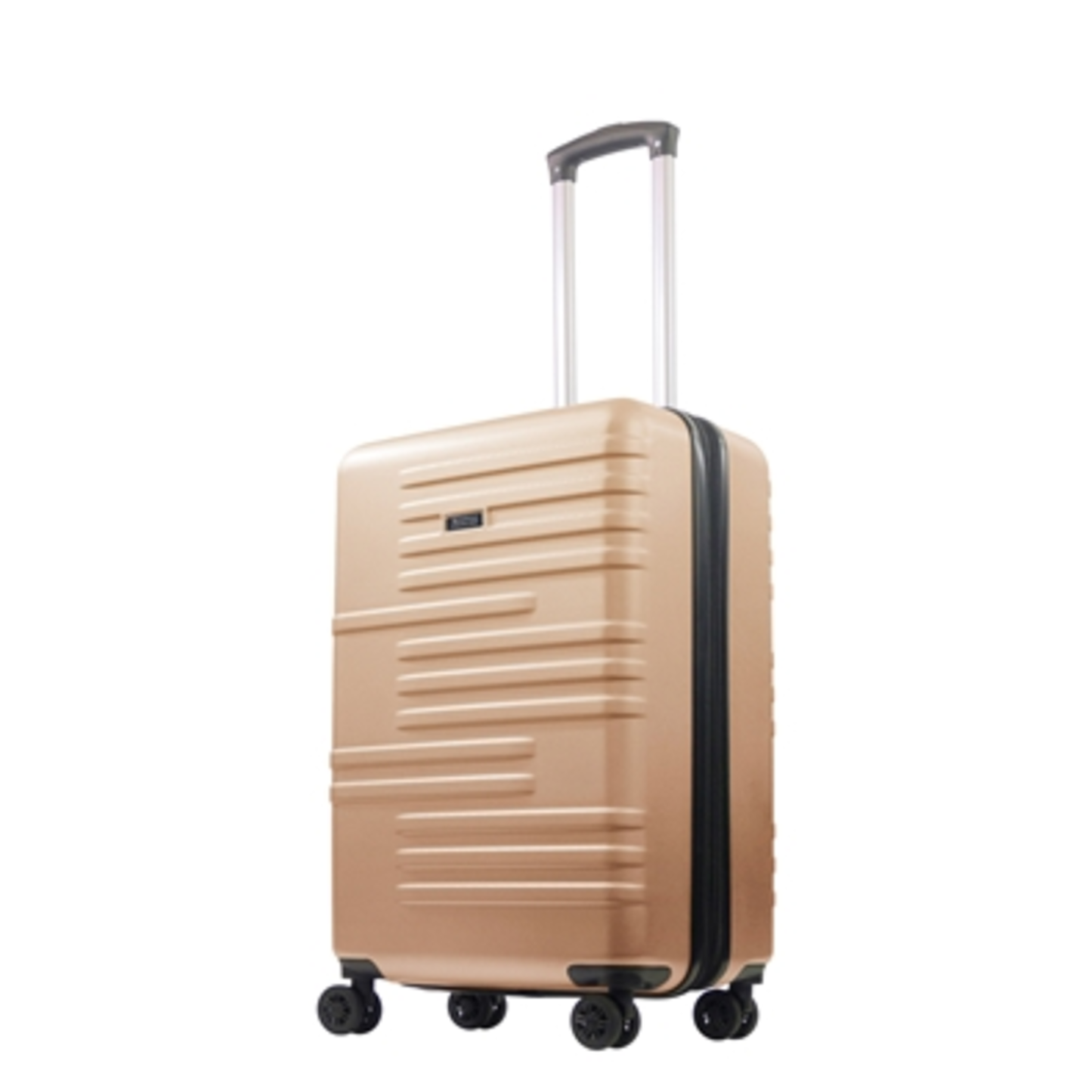 HARDSIDE LUGGAGE WITH EXPANSION, ROSE GOLD, 26.5"