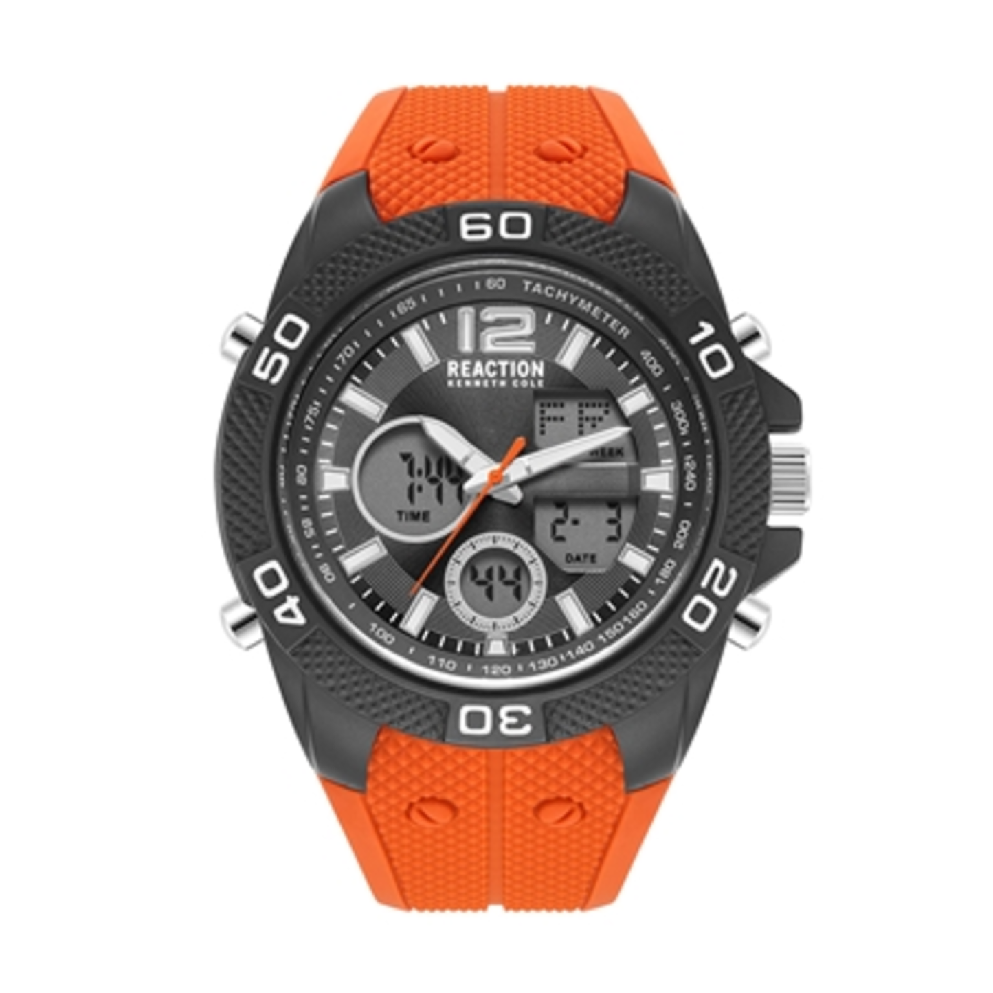 ANA-DIGI WATCH, ORANGE, MENS STANDARD