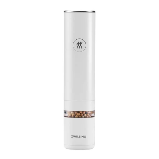 ZWILLING ENFINIGY ELECTRIC SALT/PEPPER MILL - WHITE