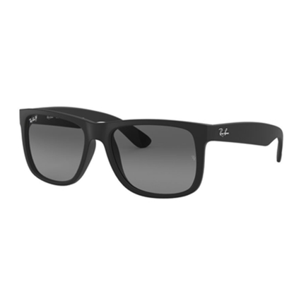 JUSTIN CLASSIC SUNGLASSES POLARIZED, BLACK GREY, 55