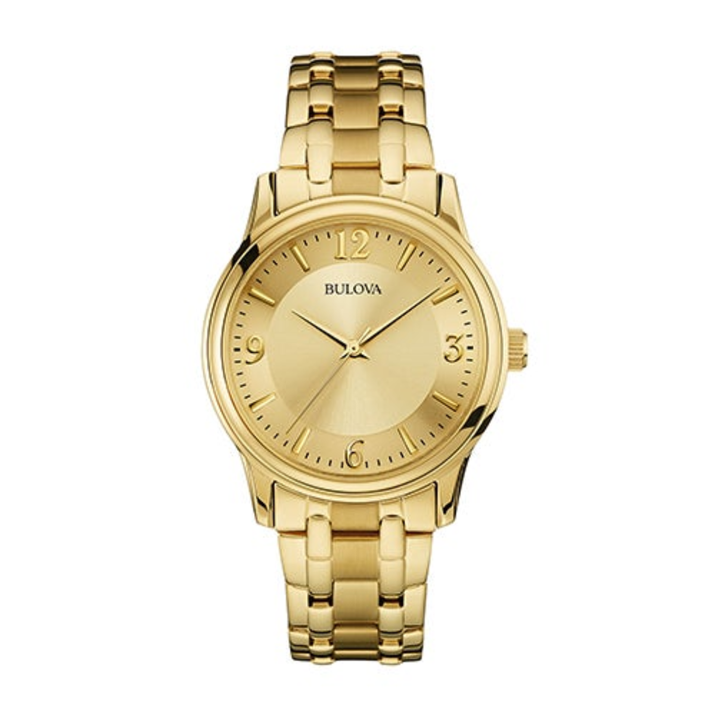 MENS CORPORATE COLLECTION GOLD-TONE STAINLESS STEEL WATCH GOLD DIAL