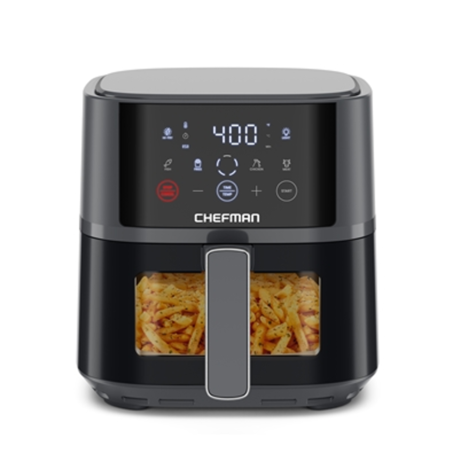 TURBOFRY TOUCH EASY-VIEW AF, GREY, 4 QUART