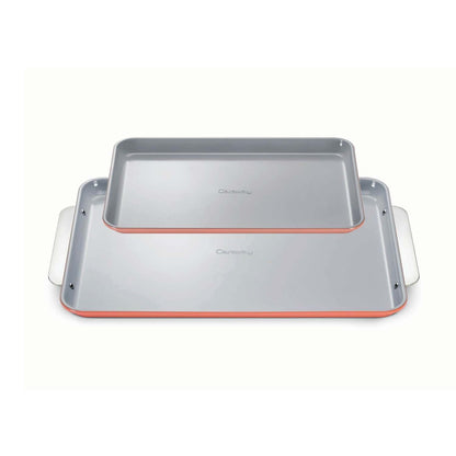 NONSTICK CERAMIC BAKING SHEET DUO PERRACOTTA