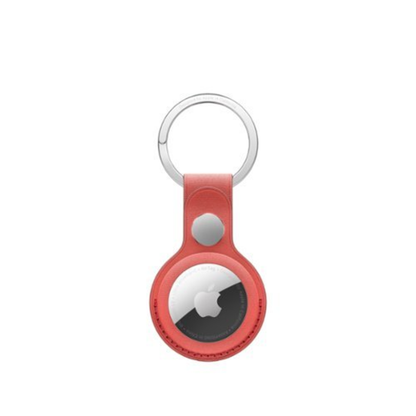 APPLE - AIRTAG FINEWOVEN KEY RING - CORAL