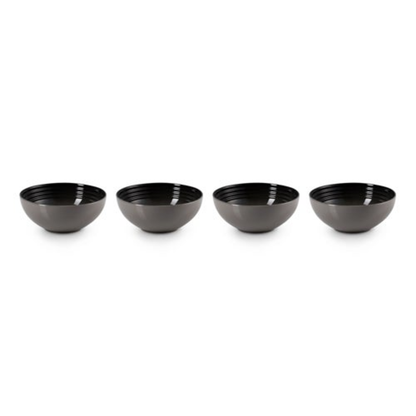 SET OF 4 VANCOUVER CEREAL & SOUP BOWLS OYSTER