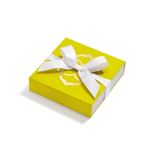 LARGE GIFT BOX, YELLOW
