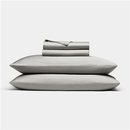 BAMBOO SHEET SET - KING, LIGHT GREY