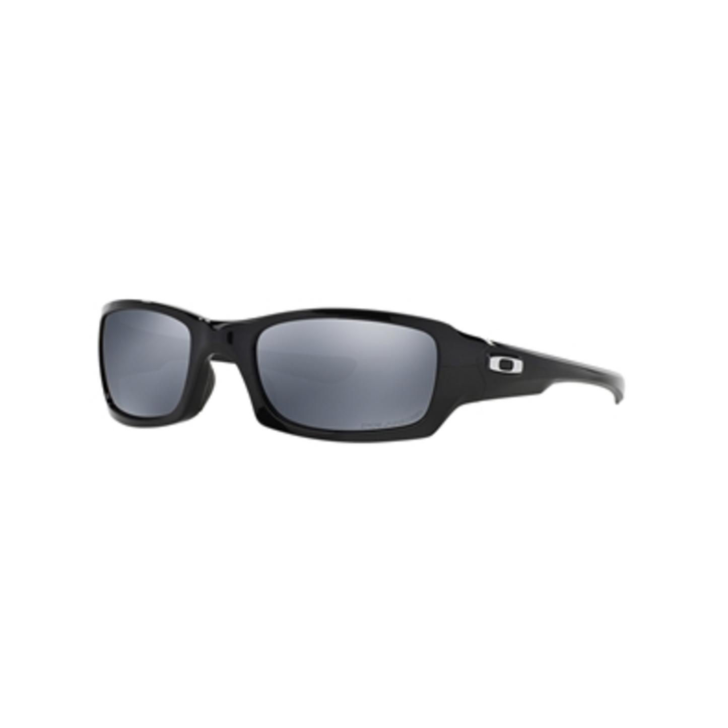 FIVES SQUARED UNISEX SUNGLASSES POLARIZE, POLISHED BLACK/BLACK IRIDUM, 54