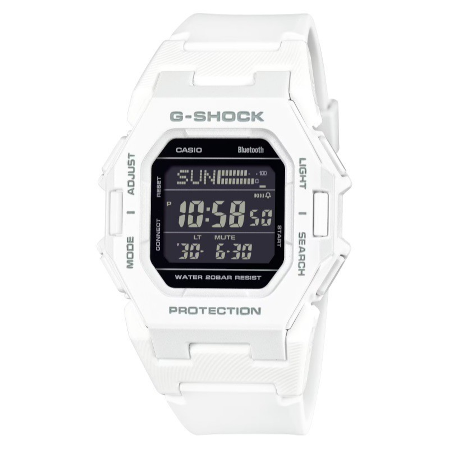 COOL WHITE MEETS BLUETOOTH: G-SHOCK WATCH FOR SMALL WRISTS