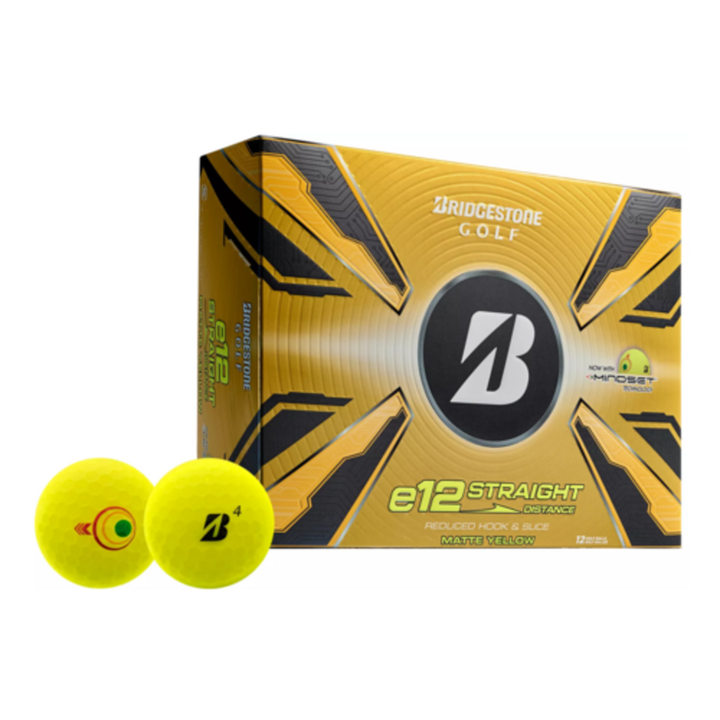 BRIDGESTONE E12 STRAIGHT GOLF BALLS