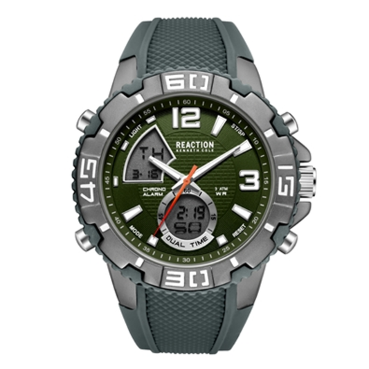 MEN'S ANA-DIGI WATCH, GREY, STANDARD