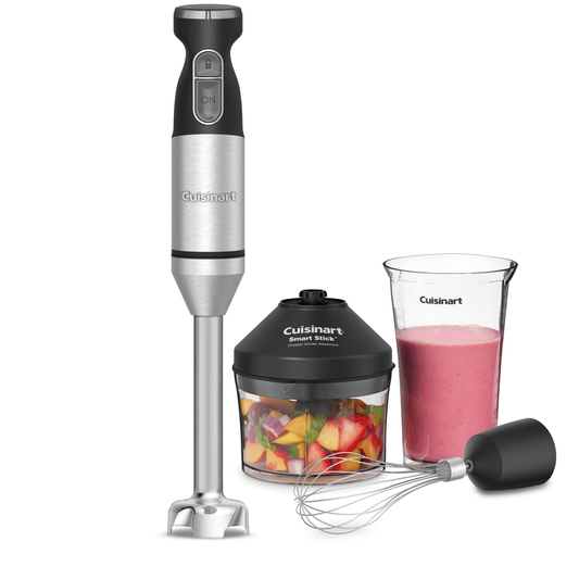 CUISINART SMART STICK VARIABLE SPEED HAND BLENDER WITH 3-CUP CHOPPER