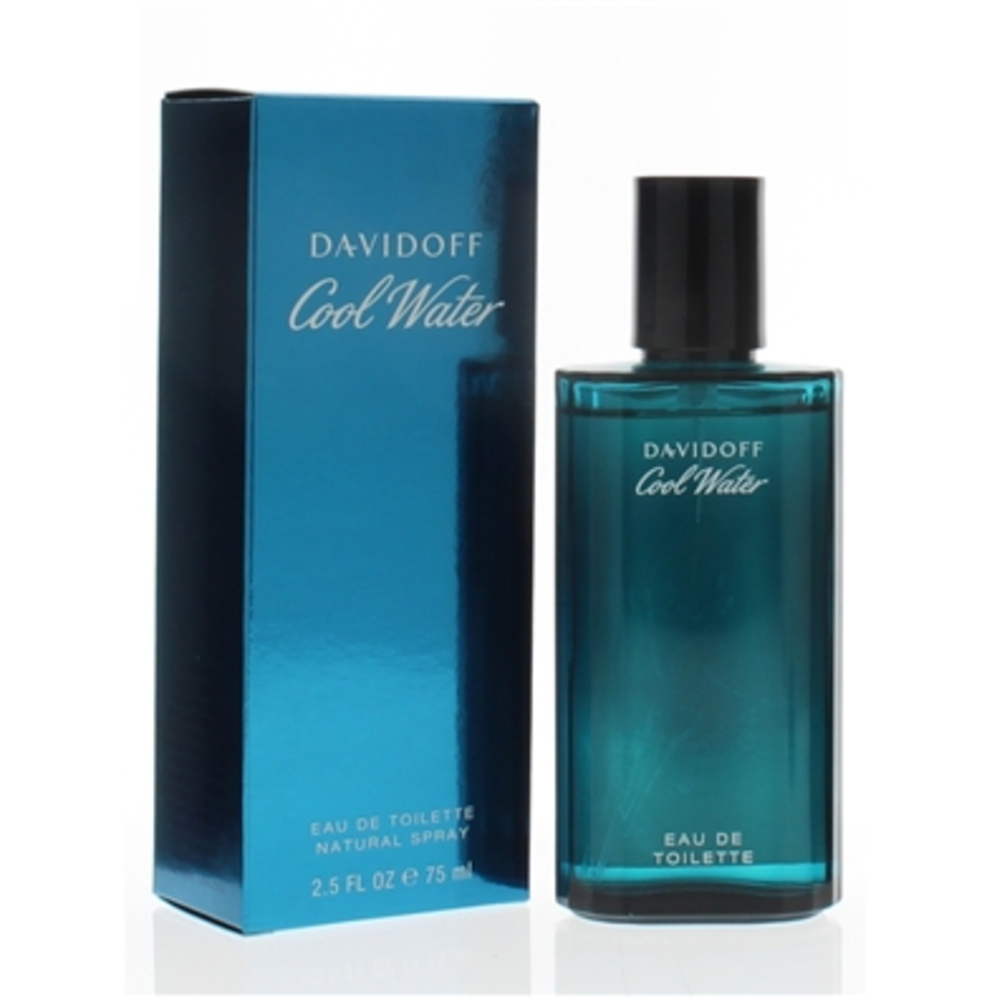 DAVIDOFF COOL WATER EAU DE TOILETTE, 2.5OZ