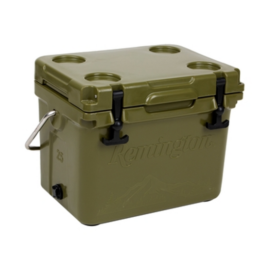 ROTOMOLDED COOLER, OD GREEN, 25QT