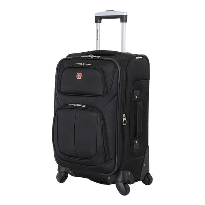 6283 21" EXPANDABLE CARRY-ON SPINNER BLACK
