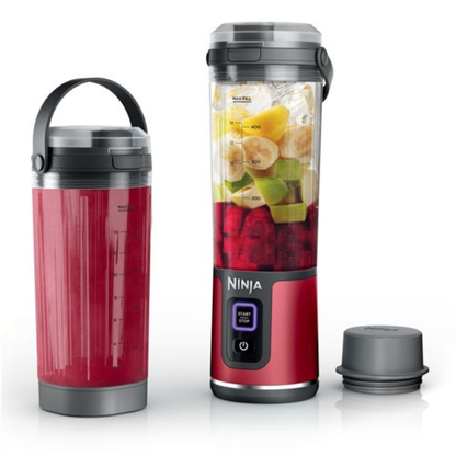 BLAST 18OZ PORTABLE BLENDER W/ ACCESSORIES RED